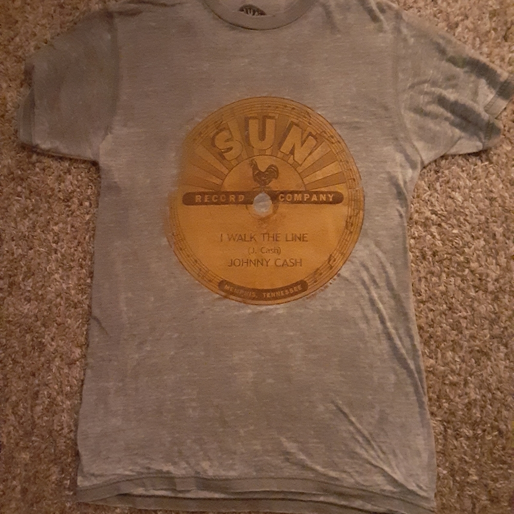 SUN records Johnny Cash shirt
